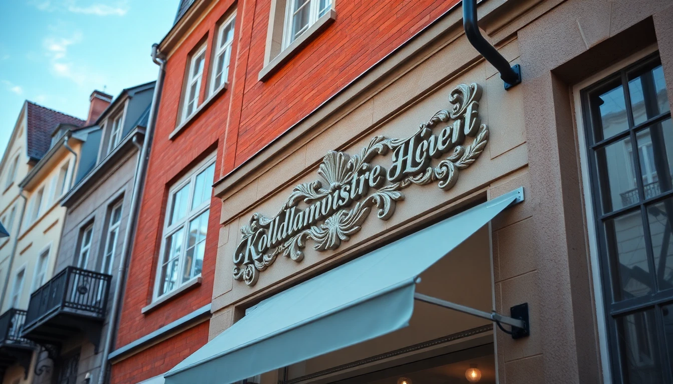 Detailaufnahme der Fassade in der Kollwitzstraße